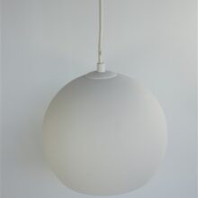 Bollamp, hanglamp, wit