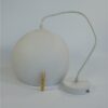 Bollamp, hanglamp, wit