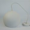 Bollamp, hanglamp, wit
