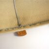 Vintage hanglamp - houten frame / stof