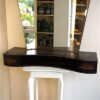Antieke kaptafel / klap spiegel
