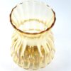 Vintage glazen lampje amber