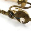 Vintage messing wandlampje "kaars"