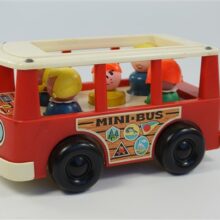 Vintage Fisher Price mini bus