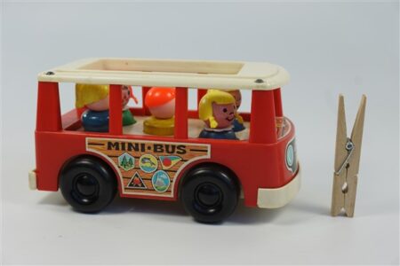 Vintage Fisher Price mini bus