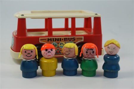 Vintage Fisher Price mini bus