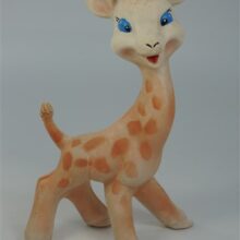 Vintage Sophie de Giraffe rubber - piep