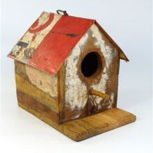 Vogelhuis gerecycled