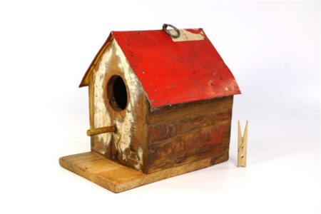 Vogelhuis gerecycled