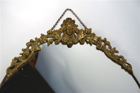 Vintage / antieke spiegel goud kuif barok