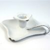 Oude emaille blaker / kandelaar brocante