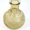 Fles / vaasje amber glas