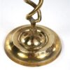 Vintage messing kandelaar swirl / gedraaid