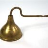 Vintage messing kaarsdover