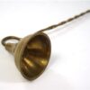 Vintage messing kaarsdover