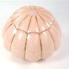 Vintage lampenkap roze glas goud