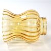 Vintage glazen lampenkap amber