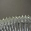 Vintage glazen lampenkap geslepen glas