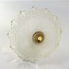 Vintage glazen lampenkap geslepen glas