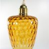Vintage lampenkap glas bubbel