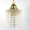 Vintage glazen lampenkap helder glas