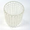 Vintage glazen lampenkap helder glas