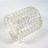 Vintage glazen lampenkap helder glas