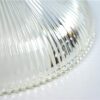 Vintage glazen lampenkap Holophane glas - breed