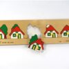 Huisjes - beginners puzzel nopjes