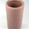 Roze vaas ribbels