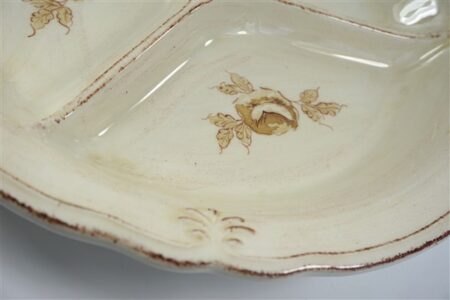 Brocante vakjes bord