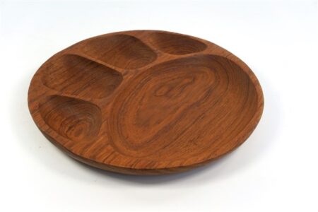 Houten vakjes bord