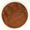 Houten vakjes bord
