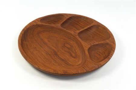 Houten vakjes bord