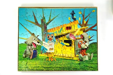 Vintage puzzel Fabeltjeskrant