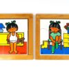 2 Vintage puzzels