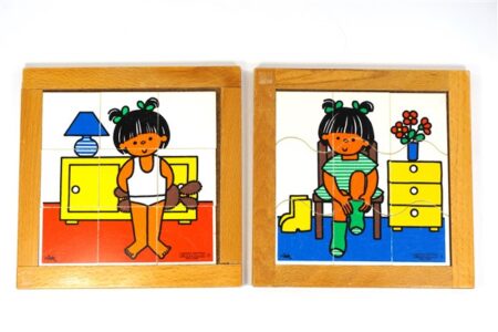 2 Vintage puzzels
