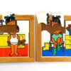 2 Vintage puzzels