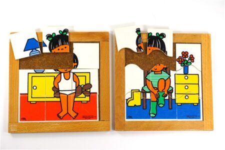 2 Vintage puzzels