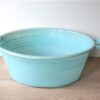Vintage teil blauw groot Curver