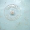 Vintage teil blauw groot Curver