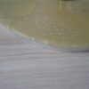 Vintage grote tafellamp marmer goud