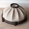 Vintage lampenkap hout rotan Manou