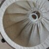 Vintage lampenkap hout rotan Manou