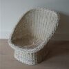 Vintage rotan stoel kind