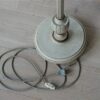 Vintage staande lamp hout