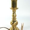 Vintage tafellamp - lampvoet messing