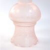 Vintage glazen lampenkap roze