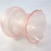 Vintage glazen lampenkap roze