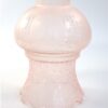 Vintage glazen lampenkap roze